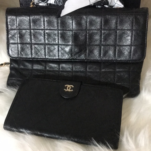 Wild stitch Chanel kids wallet lamb skin - Picture 11 of 14